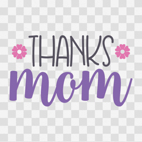 Free Thanks Mom Clipart