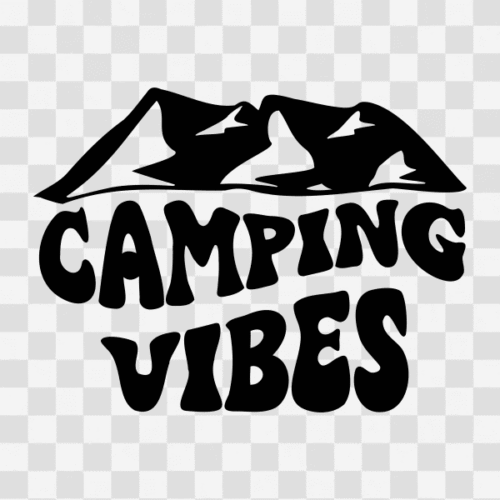 Free Camping Vibes Clipart