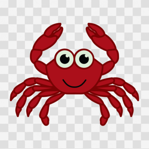 Free Crab Design Clipart