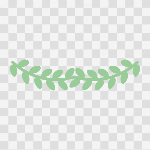 Free Laurel Leaf Border Design Clipart