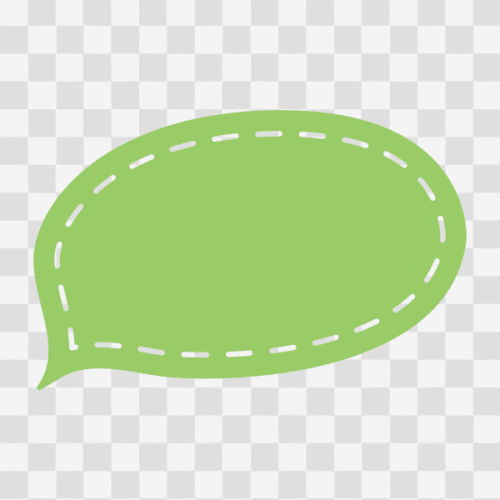 Free Speech Bubble Frame Design 6 Clipart