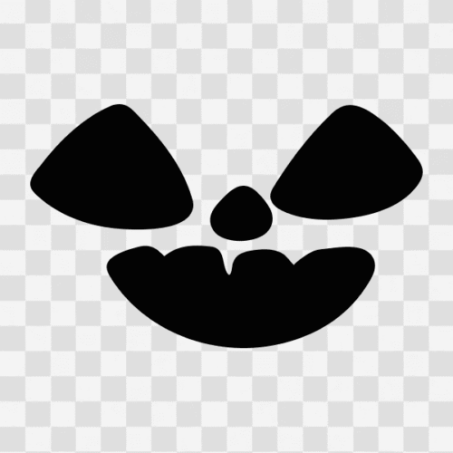 Free Jack O' Lantern Face Design 8 Clipart