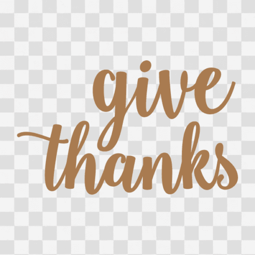 Free Give Thanks Clipart