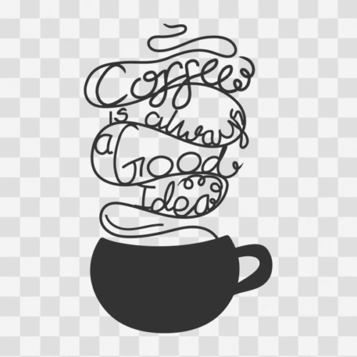 Free Coffee is always a good idea Clipart