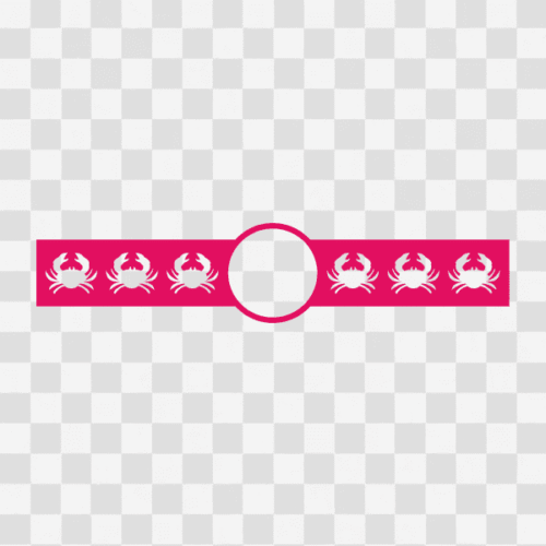 Free Crab Monogram Wrap Clipart