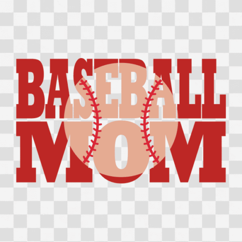 Free Baseball Mom Design 1 Clipart