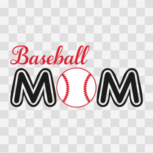 Free Baseball Mom Design 2 Clipart