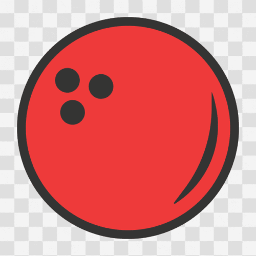Free Bowling Ball Design Clipart