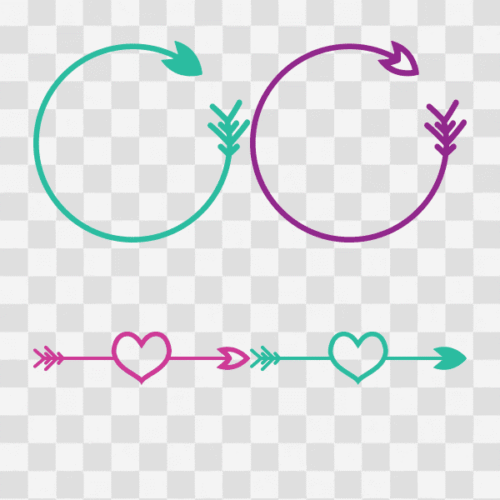 Free Arrow Designs and Arrow Circle Monogram Designs Clipart