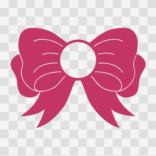 Free Bow Monogram Design 2 Clipart