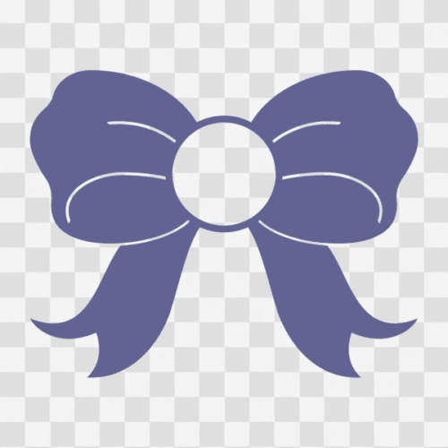 Free Bow Monogram Design 3 Clipart