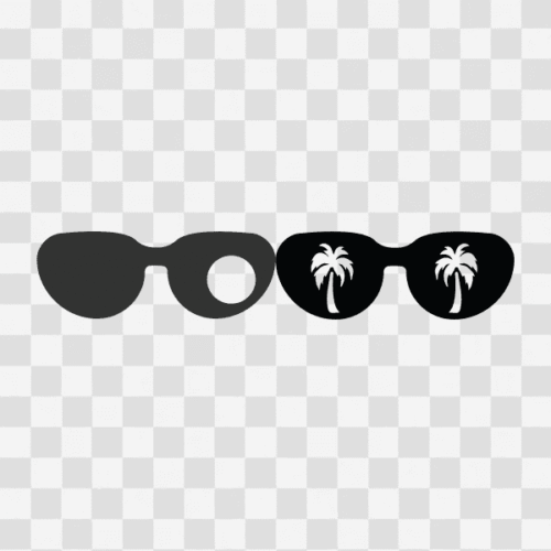 Free Summer Sunglasses Monogram Designs Clipart