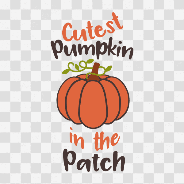 Free Cutest Pumpkin in the Patch Clipart
