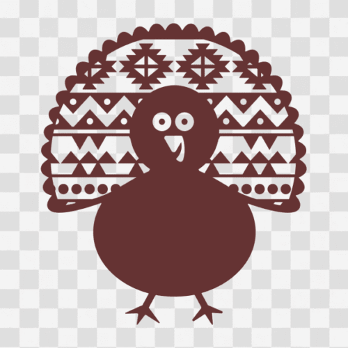 Free Turkey Design 2 Clipart