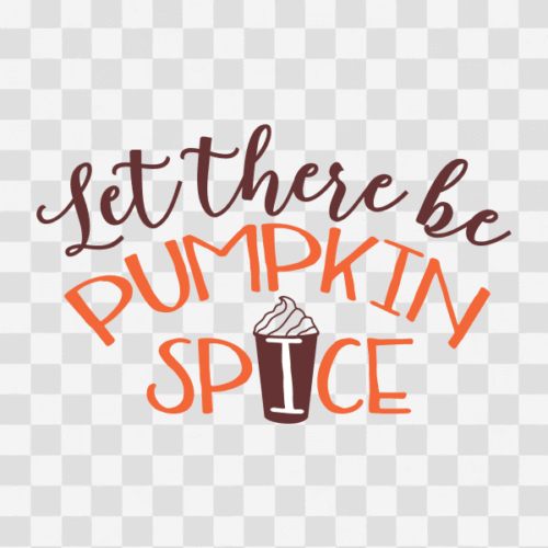 Free Let there be Pumpkin Spice Clipart