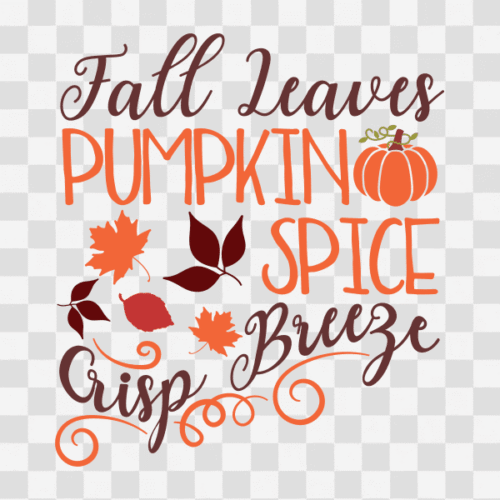 Free Fall Leaves, Pumpkin Spice, Crisp Breeze Clipart