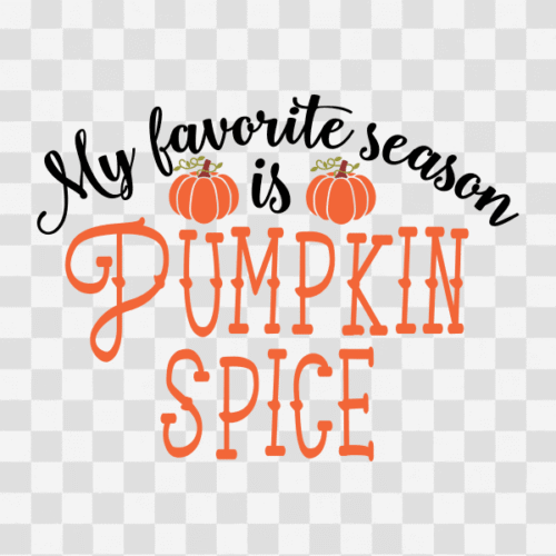 Free My Favorite Season is Pumpkin Spice Clipart