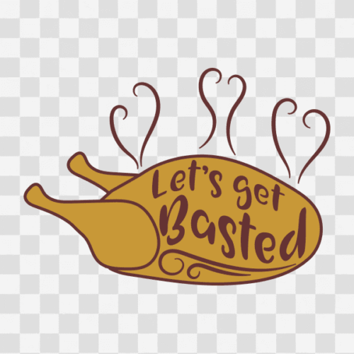 Free Let's get Basted Clipart