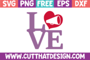 Cheerleading SVG Free