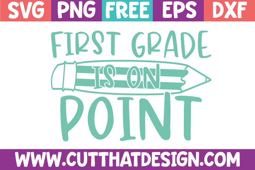 1st Grade SVG Files