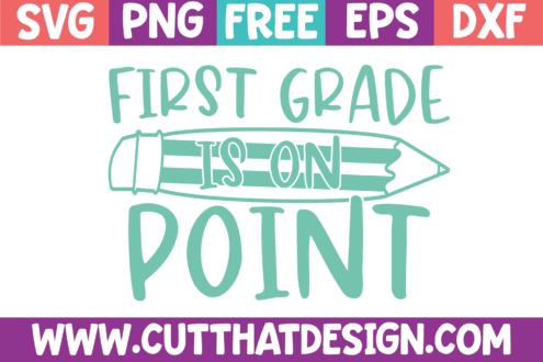 1st Grade SVG Files